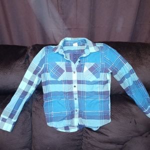 ❤ARIZONA JEAN CO. PLAID BUTTON DOWN❤